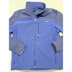 L.L. Bean Ascent Series Softshell Men's Med Perwinkle Gorpcore Hiking Jacket